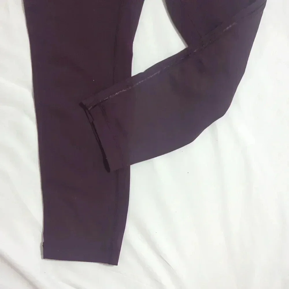 Lululemon High Times Pant Color Black Cherry Size 4